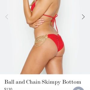 Small beach bunny bikini bottom brand new